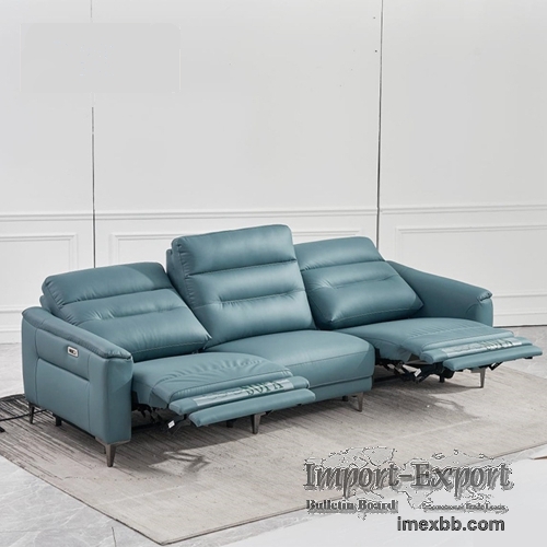 New Modern Minimalist Living Room Functional Fabric Sofa Comfortable