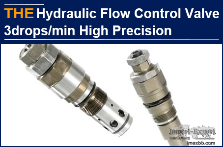 AAK Hydraulic Flow Control Valve, 3drops/min High Precision