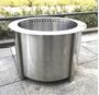 304 Outdoor Stainless Steel Portable Fire Pit 19.5 Inch Garden BBQ