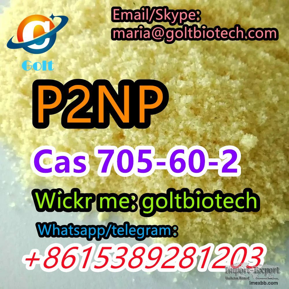 P2NP 1-Phenyl-2-nitropropene Cas 705-60-2 p2np yellow crystalline powder fo