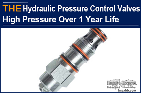 AAK Hydraulic Pressure Control Valves High Pressure Over 1 Year Life