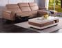 Italian Leather Sofa Space Capsule Electric Function Living Room Modern 