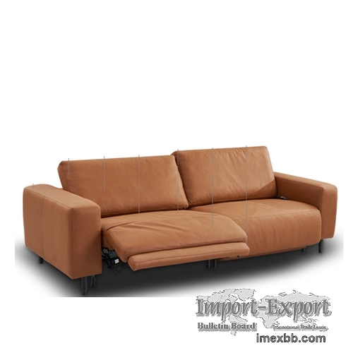 Nordic Minimalist Electric Multi-Function Semi-Recumbent Sofa