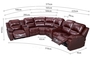 Space Capsule Seat Space Cinema Sofa Electric Rocking Chair Leather