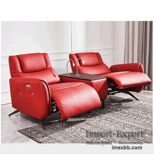 Leather Art Function Sofa Carrying Multifunctional Coffee Table Reading