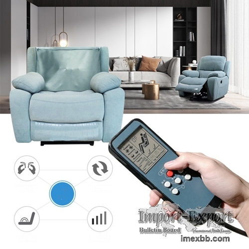 Massage Sofa Electric Function Sofa Disposable Tech Cloth Space Seat Single