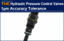 AAK hydraulic pressure control valve with 1μm Accuracy Tolerance