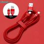 Hishell Stainproof Safe Charge Speed Data Cable For Cell Phone Multicolor