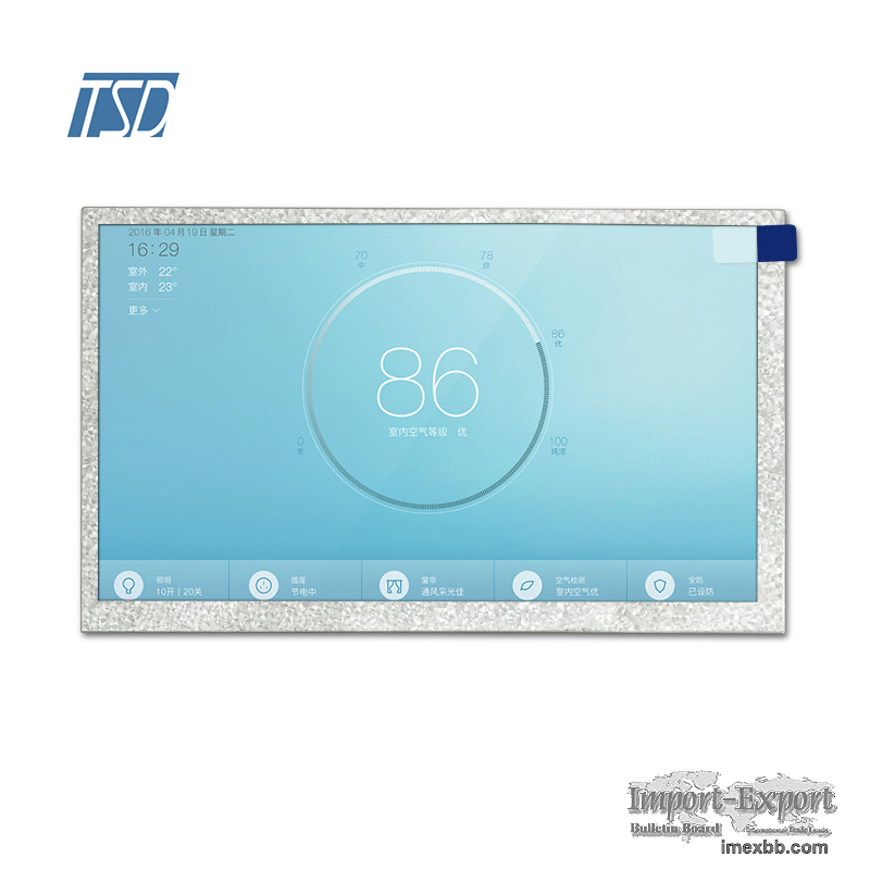 8.0 inch tft display OEM 1024*600 lvds interface with high brightness