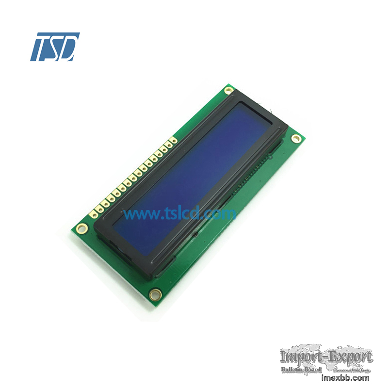 1602A character lcd display STN mono Customized 16x2 transflective 