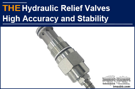 AAK Hydraulic Relief Valves High Accuracy and Stability