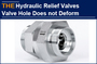 AAK Hydraulic Relief Valves Valve Hole Does not Deform