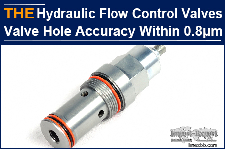 AAK Hydraulic Flow Control Valves Valve Hole Accuracy Within 0.8μm