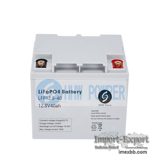 LiFePO4 battery 12.8v40ah