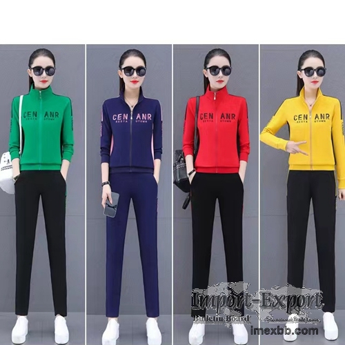 Casual Sports Suits Women's 2022 Autumn New Fashion Spring And Autumn Suit