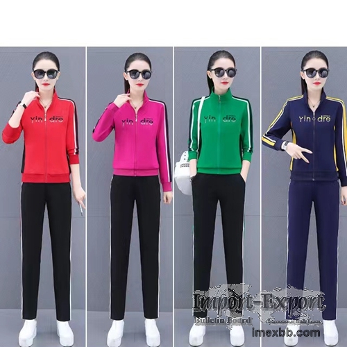 Sportswear Suit Women's Spring And Autumn New Women's Jacket Casual 