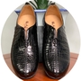 Crocodile Leather Shoes Men's Autumn Tide Shoes Fashion All-Match 
