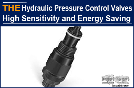 AAK Hydraulic Pressure Control Valves High Sensitivity and Energy Saving