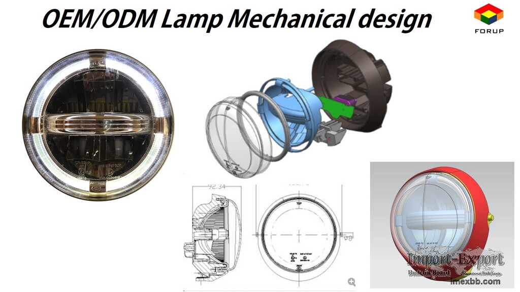 FORUP OEM/ODM motorbike lighting development