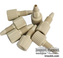 High Temperature Resistance PEEK Machined Parts 1/16 Peek Plug
