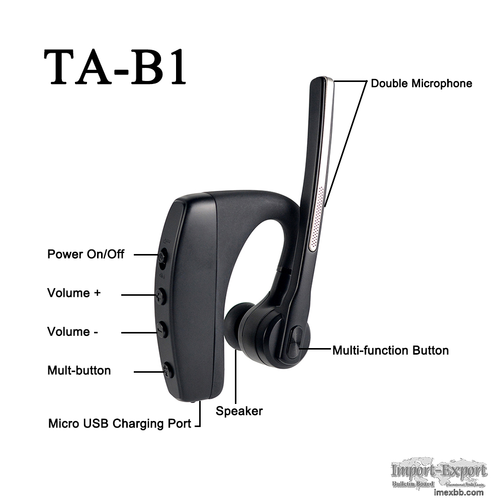2Way Radio Bluetooth Earpiece TA-B1