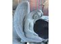 Angel Heart Kneeling Granite Tombstone European Style made by nature stone