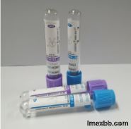 Lavender Closure 2ml 3ml 4ml K2 EDTA Tube Adhesive Paper Label Type