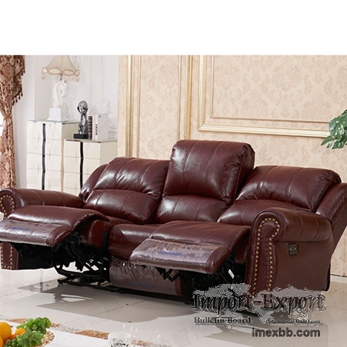 American Leather Sofa Electric Space Capsule Multifunctional Sofa Living Ro