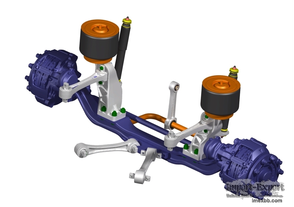Lightweight Air Suspension System for 10-12m Large Bus