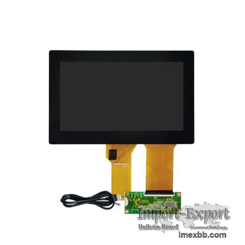 7" 800x480 LCD Panel Tape-bonded with Touchscreen