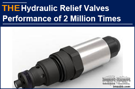 AAK Hydraulic Relief Valves Performance of 2 Million Times