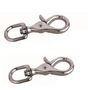 Square Eye Trigger Snap Hook Spring Snap Hook Zinc Alloy Swivel Eye