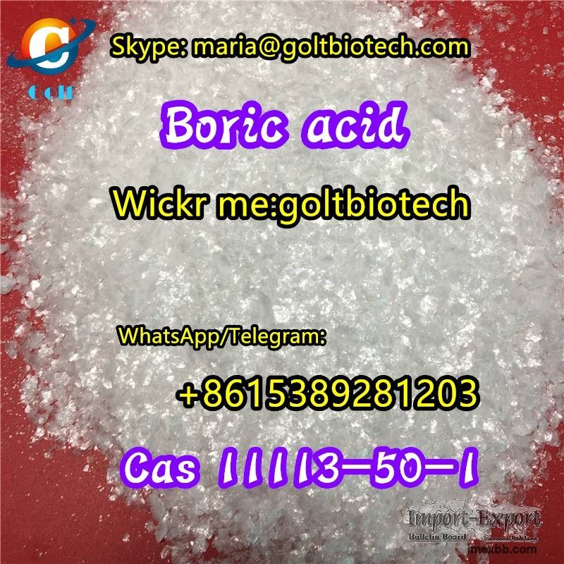 Factory price Boric acid flakes Boric acid chunks Cas 11113-50-1 