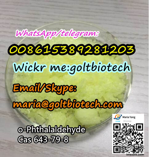o-Phthalaldehyde Cas 643-79-8 yellow crystals  WhatsApp: +8615389281203