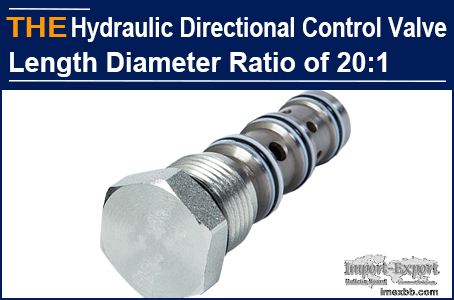 AAK Hydraulic Directional Control Valve Length Diameter Ratio of 20:1