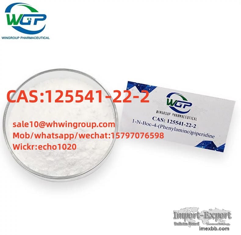 factory supply high quality 1-N-Boc-4-(Phenylamino)piperidine cas125541-2
