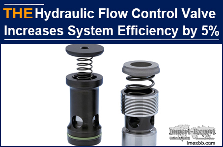 AAK Hydraulic Flow Control Valve Increases System Efficiency by 5%