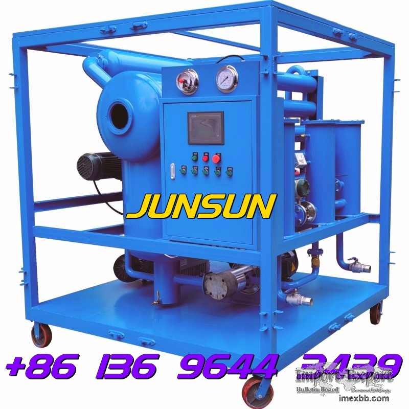 5000 L/H Transformer Oil Filtration/ Filtering/ Purification Filter Machine