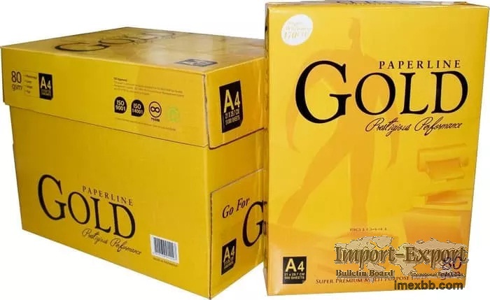 Best Quality Paperline Gold A4 80 Gsm