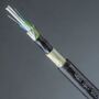 Kevlar Aramid Yarn Strengthen 2F ADSS Fiber Optic Overhead Cable G652D