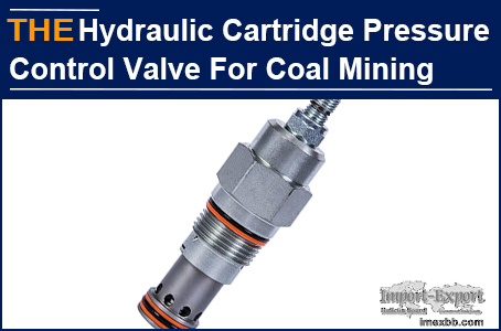 AAK Hydraulic Cartridge Pressure Control Valve for Coal Mining