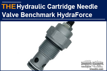 AAK Hydraulic Cartridge Needle Valve Benchmark HydraForce