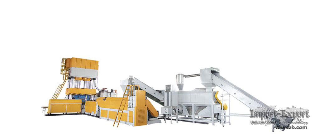 Mixed Plastic Recycling Extrusion & Injection Molding Machine