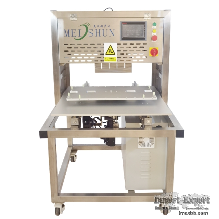 Round chilled chocolate cake cutting machine 