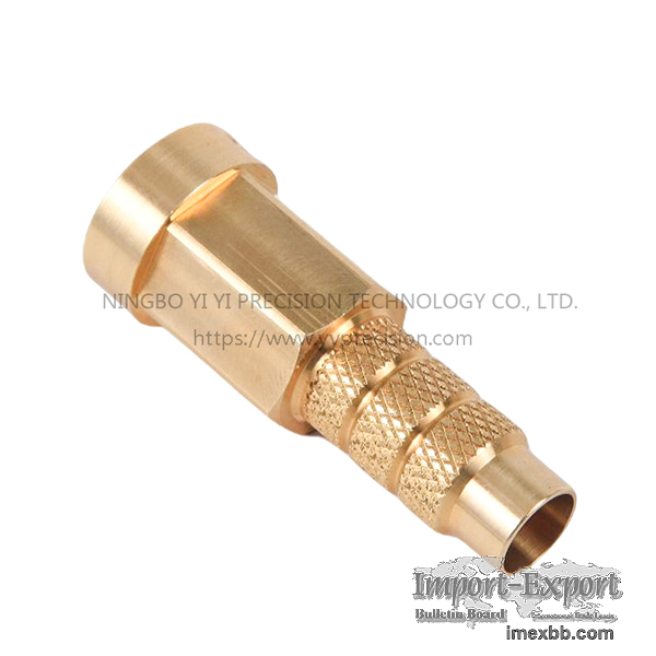 customized copper turned parts valve swiss turning parts