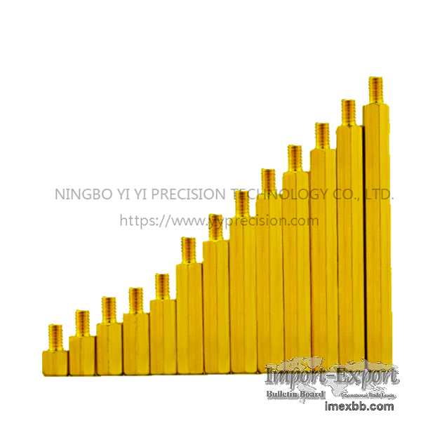 customized hexagonal pillar screws 