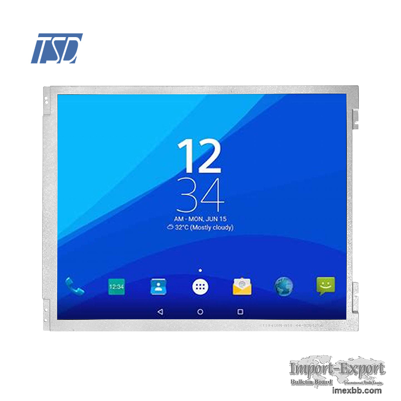 10.4-Inch 800*600 Resolution 300 nits Light-weight TFT LCD Display Module