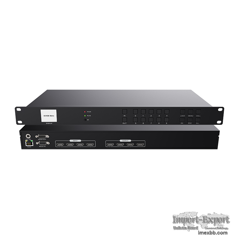 HDMI high-definition digital matrix 8-in 8-out video conference monitoring 