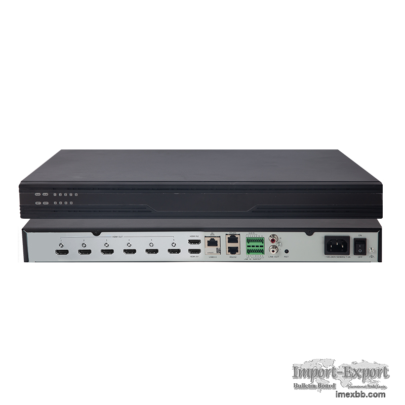 6200-D16 HD video decoder 2-in 6-out
