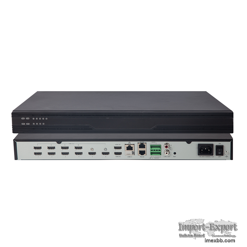 6200-D16 HD video decoder 2-in 10-out